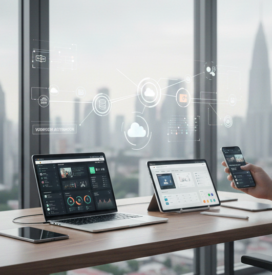 Business software across desktop and mobile devices